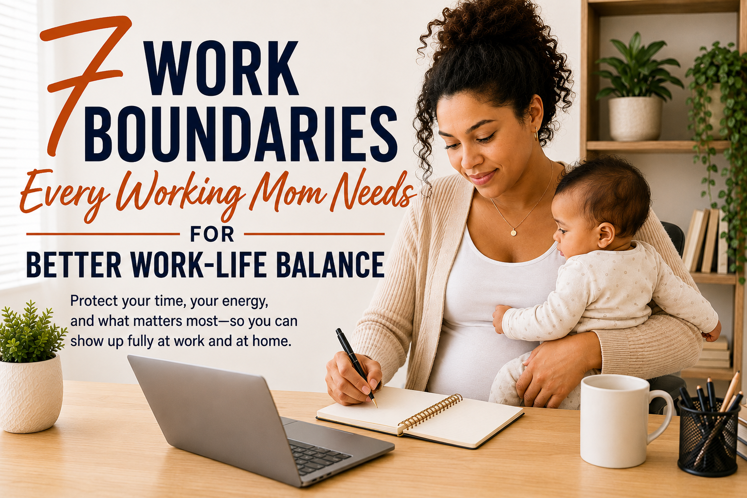 7 Work Boundaries Every Working Mom Needs for Better Work-Life Balance