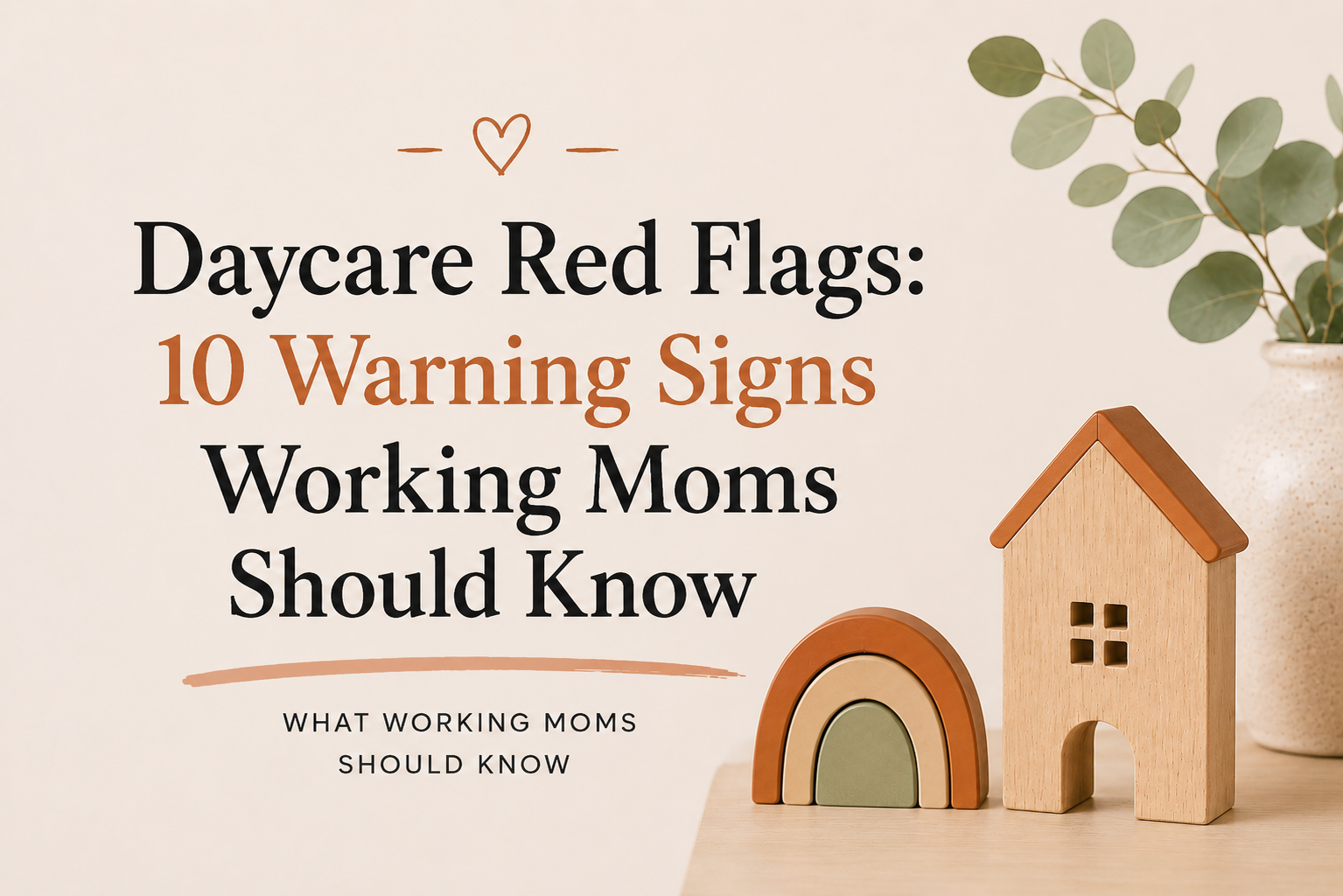 Daycare Red Flags: 10 Warning Signs Working Moms Should Know