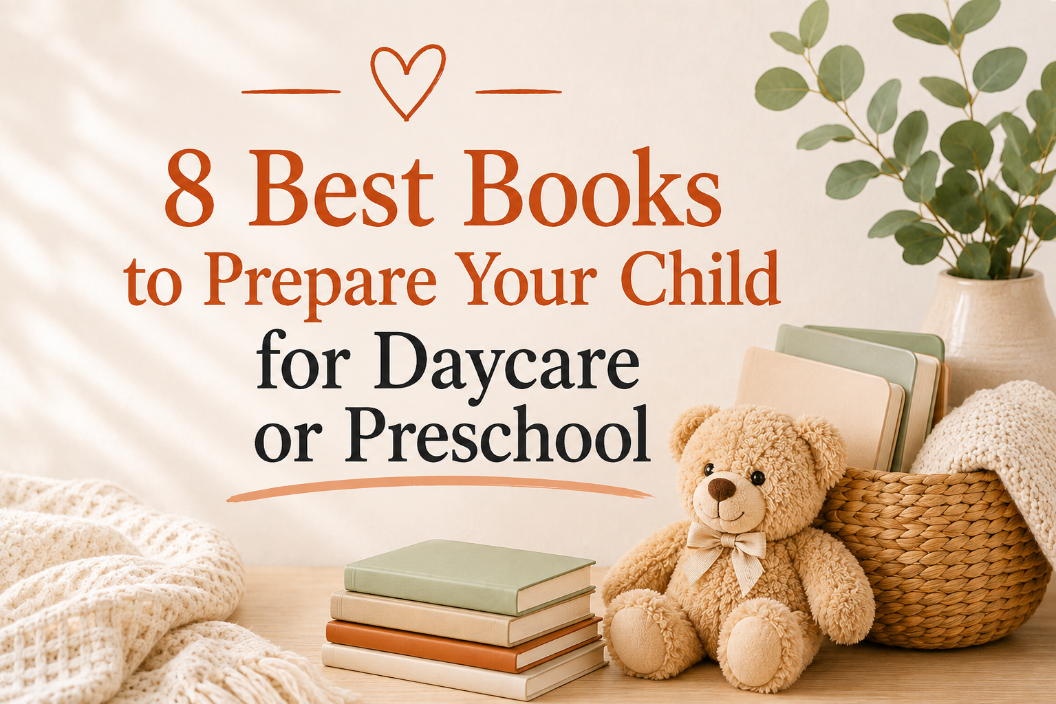 8 Best Books to Prepare Your Child for Daycare or Preschool